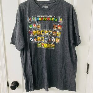 Nintendo Super Mario Charcoal T-Shirt